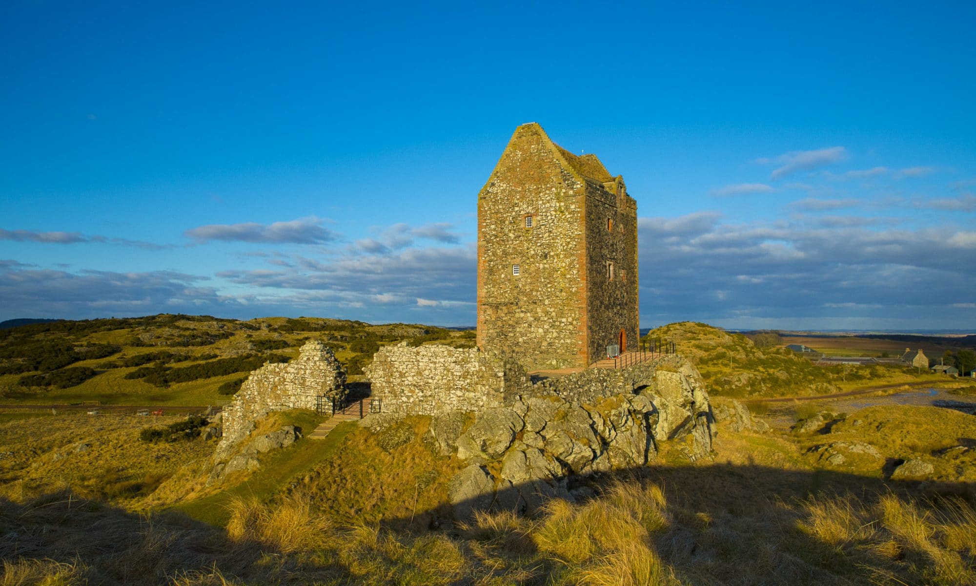 La tour de Smailholm, un œil sur l’Angleterre
